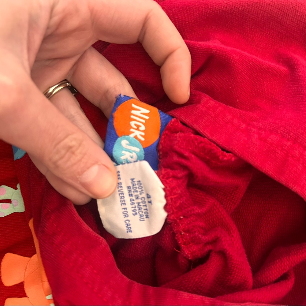 Vintage Y2K 2005 blues clues nick jr pullover hoodie size 4t made - Picture 5 of 7